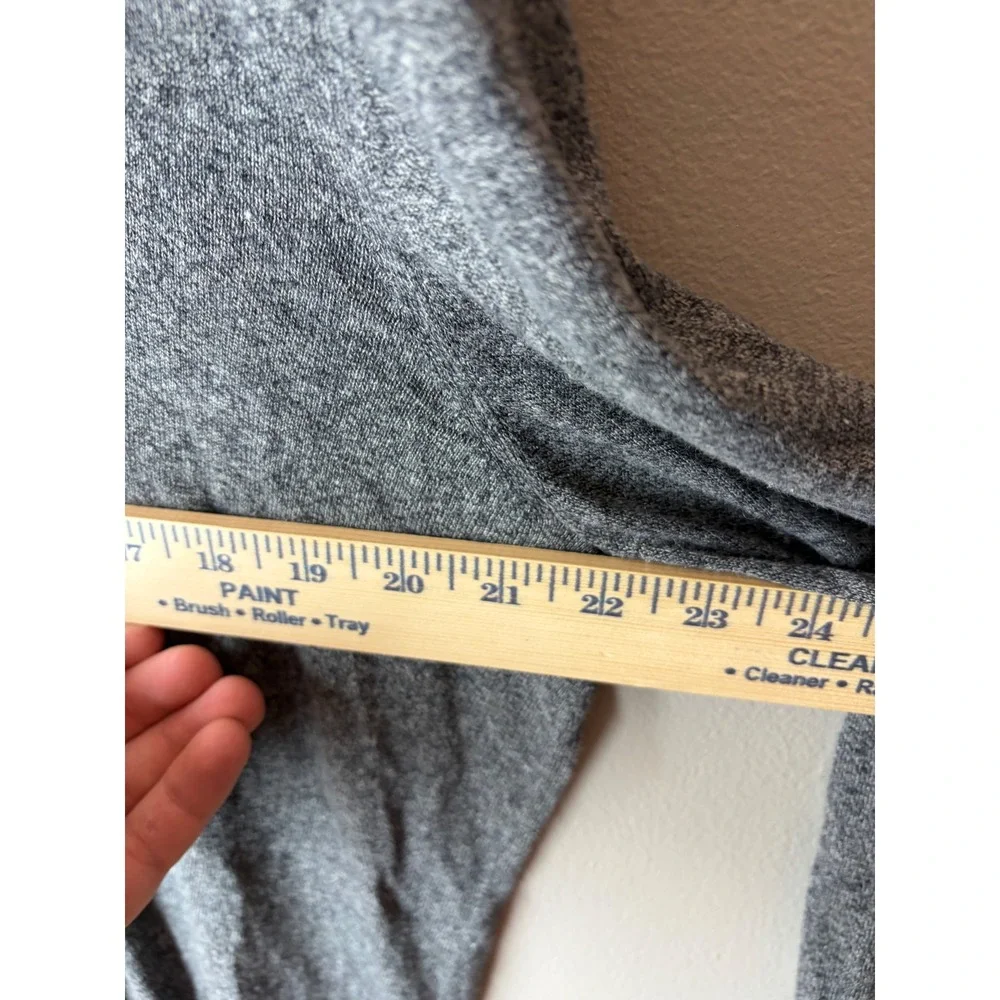 Banana Republic Mens XL Gray Silk Linen Blend Crew Neck Sweater Lightweight Knit